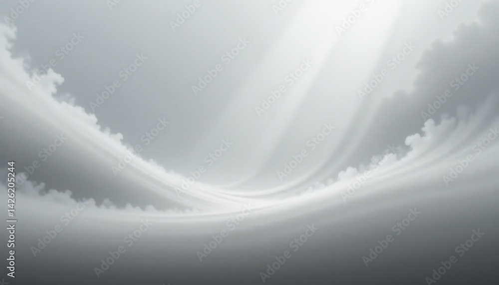 Poster dramatic cloud formation displaying ethereal patterns sky nature scene atmospheric environment aeria