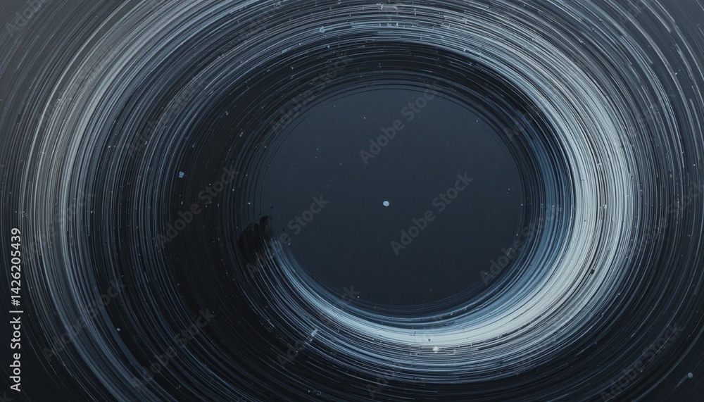 Poster creating a mesmerizing spiral effect in digital art virtual space graphic design abstract environmen