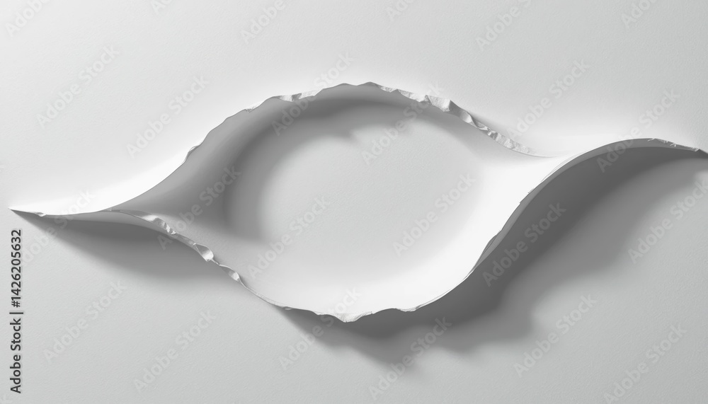 Poster cutting-edge design element minimalist studio visual art clean environment abstract viewpoint innova