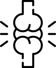 joint illustration on a white background   