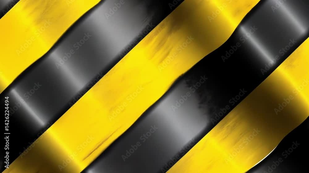 Poster vibrant abstract background with bold yellow and black stripes dynamic visual design for modern proj