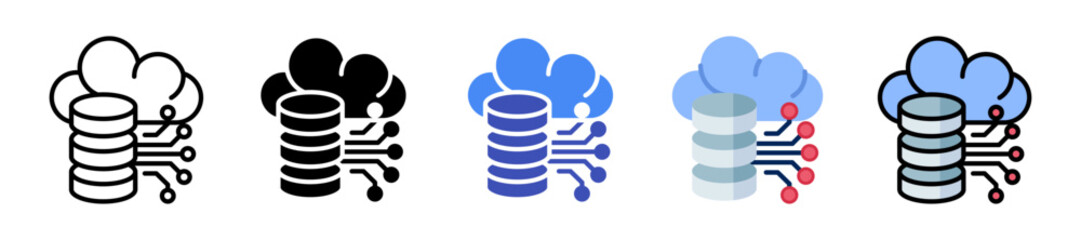 Cloud Server Icon
