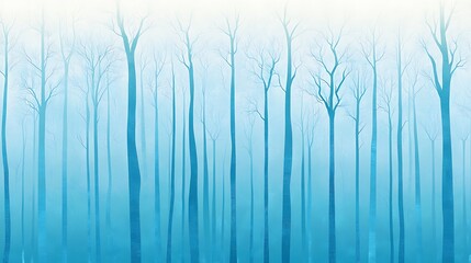 Blue Winter Forest Mist.