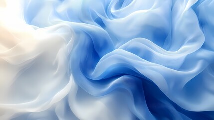 blue silk background