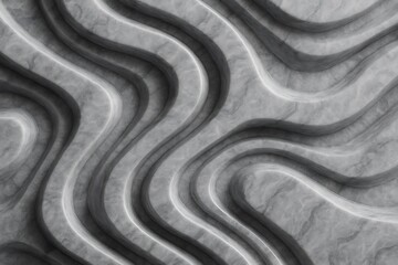 Abstract Wavy Texture: A mesmerizing abstract pattern, featuring fluid, wavy lines with tonal variations. The elegant, smooth surface creates a sense of depth and movement.
