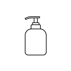 Hand Sanitizer Bottle Vector Icon-Sanitation Product Design for Healthcare and Safety Uses