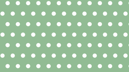 ELEGANT POLKA VECTOR DESIGN PATTERN GREEN