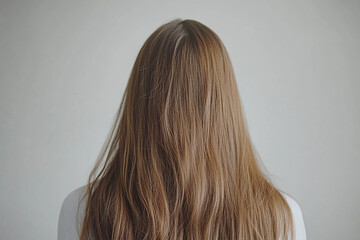 Fototapeta premium Beautiful hair of a beauty, hairstyle advertising design