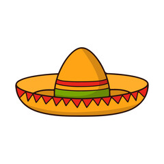 Colorful Sombrero Illustration