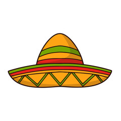 Colorful Sombrero Illustration