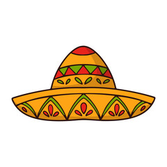 Colorful Sombrero Illustration