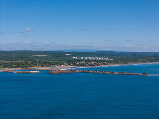 Port with fuel gas tank storage
