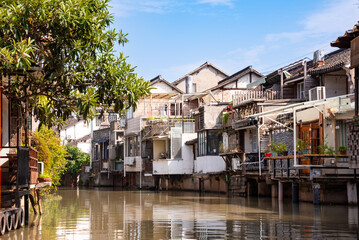 Zhujiajiao, traditional water town near Shanhai, China