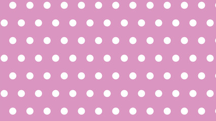ELEGANT POLKA VECTOR DESIGN PATTERN PINK