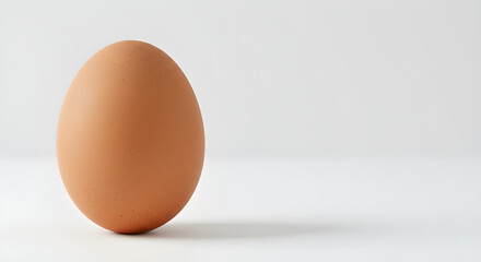egg on white background