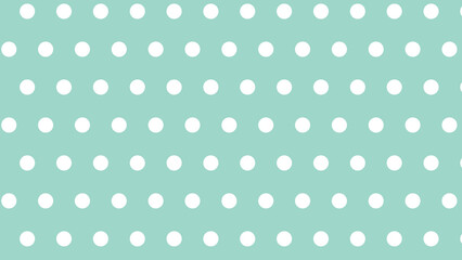ELEGANT POLKA VECTOR DESIGN PATTERN CYAN