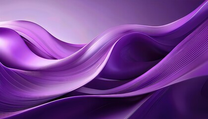 Obraz premium Elegant Abstract Purple Landscape with Graceful Curves and Rich Textures, Illuminating a Moody Atmosphere of Artistic Exuberance