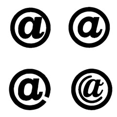 Vector Silhouette Collection of Stylish 