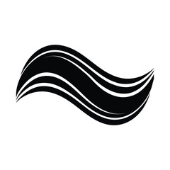 vector illustration of a wave.Abstract graphic waves.Sea waves sketch. Storm wave, vintage tide and ocean beach storms hand drawn vector illustration set.