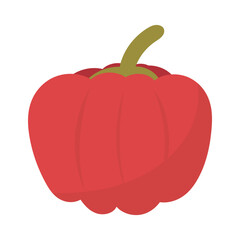 Red bell pepper is a vibrant, juicy, and sweet delight, perfect for food blogs, cooking magazines, or healthy lifestyle websites