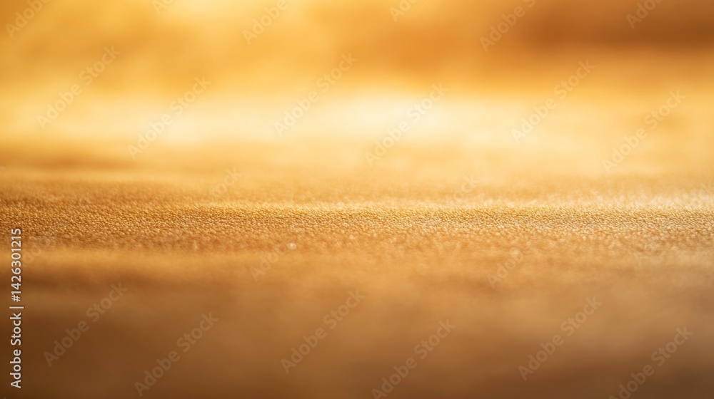 Poster Close-up of an elegant gold background featuring shimmering textures and soft light reflections, perfect for adding opulence to festive designs and visuals