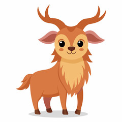 Vector art illustration of a charming animal