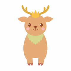 Vector art illustration of a charming animal