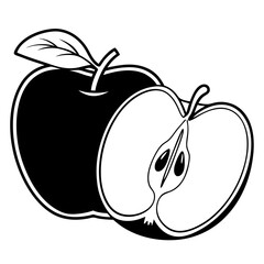 Apple - vector icon.