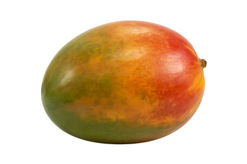 Ripe Mango on White Background