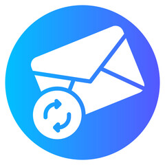 email gradient icon