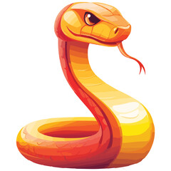 Fototapeta premium Uraeus (Cobra) – The sacred serpent, symbolizing divine authority