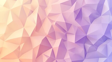 Obraz premium Pastel Low Poly Background.