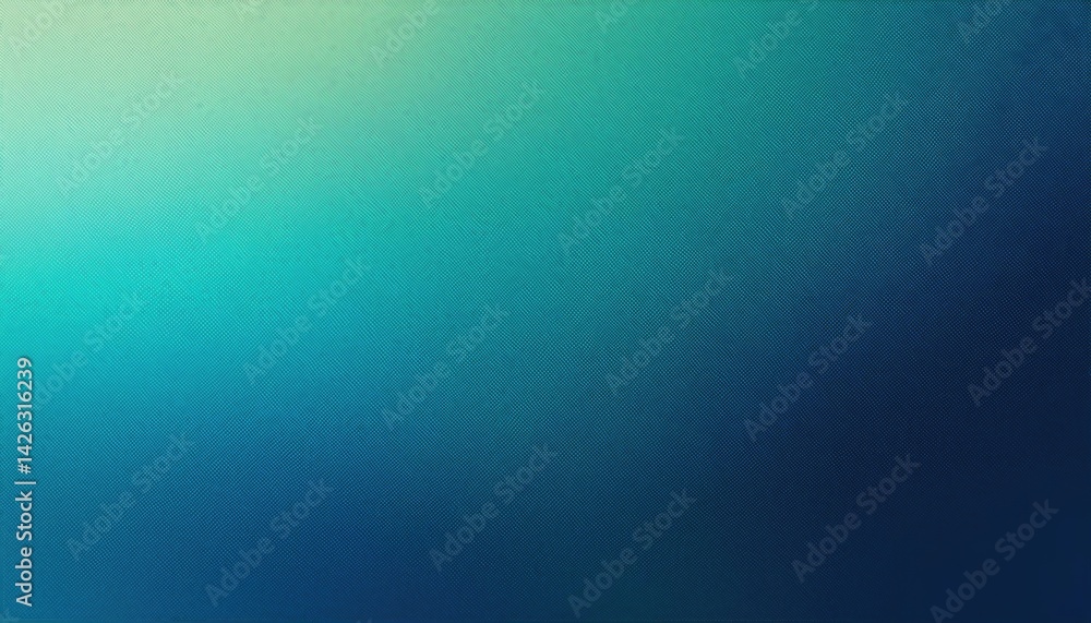 Poster dynamic tealgreenblue grainy gradient backdrop with glowing noise texture a mesmerizing blend of col