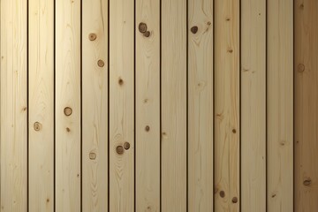 Fototapeta premium Natural Light Pine Wood Texture Vertical Grain Background Image