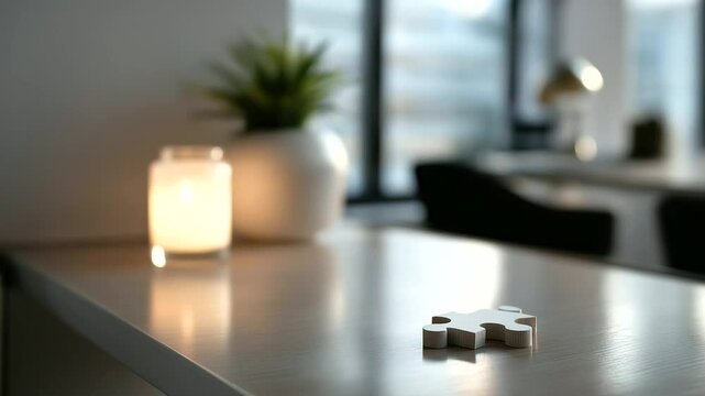 Solving Knowledge Gaps with the Last Puzzle Piece on a Desk