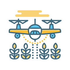 Precision Agriculture: Crop Duster Drone in the Field