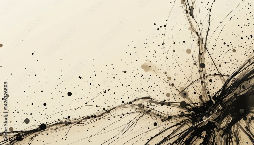 Aufkleber dynamic abstract art displaying fluid patterns and vibrant textures digital medium contemporary styl