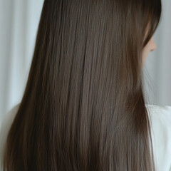 Fototapeta premium Beauty girl with beautiful hair, hair styling