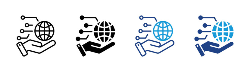 Digital Transformation Icon