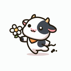 Art & Illustration cow vector simple 