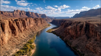 Canyon River Scenic View