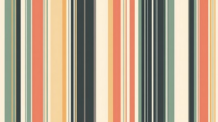 Colorful Vertical Stripe Pattern.