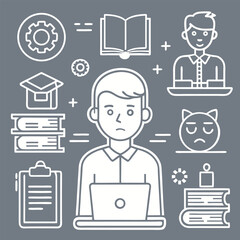 Vibrant Isometric City Square with Diverse People and Urban Life