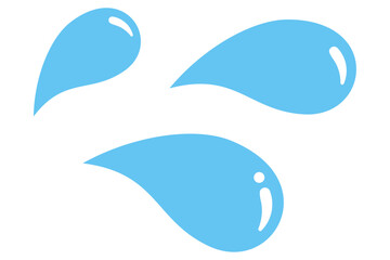 Obraz premium 汗マークのイラスト