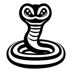 Fototapeta premium Snake vector icon