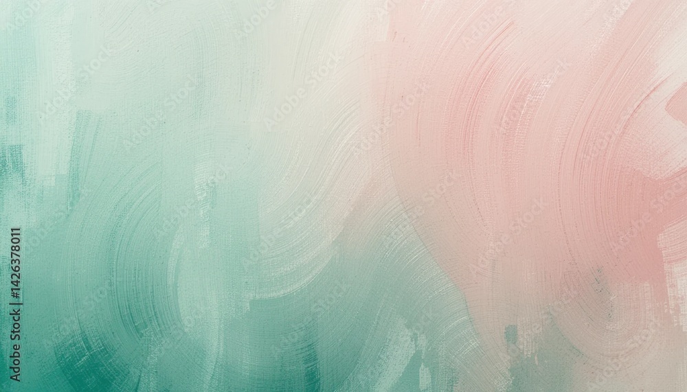 Poster calming abstract art exploration digital canvas background design soft color gradients artistic expr
