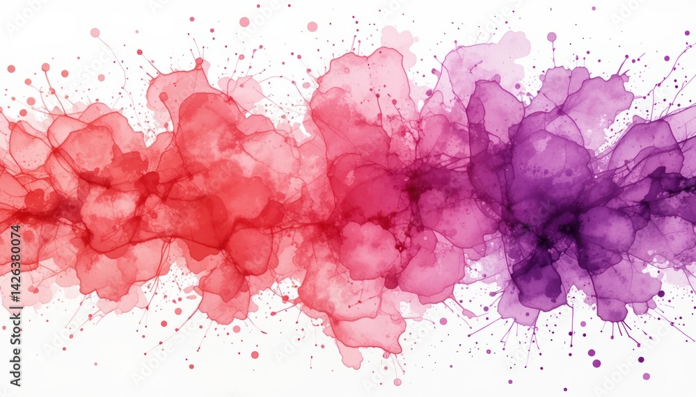 Poster dynamic abstract fluid art displaying vivid color blends digital creation vibrant environment artist