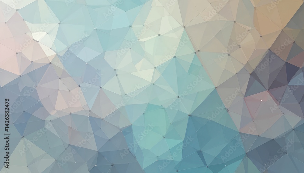 Poster abstract geometric pattern creation digital art background colorful environment close-up view visual