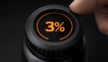 Hand Adjusting 3% Percentage Setting