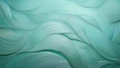 グリーンとブルーが混ざり合う淡色トーンに、光の角度で浮かび上がるようなヘアラインテクスチャ。繊細で洗練された印象の素材。

